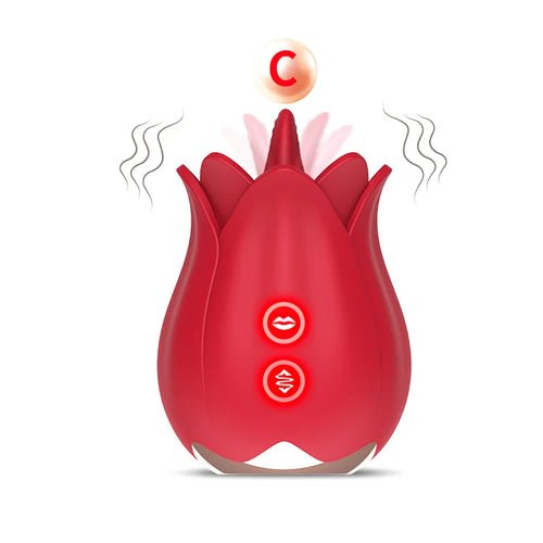 Hot Sale Toy for Women Adult Rose Vibrator Powerful Mini Clit Massager Female Clitoral Suction Vibrators  Rose Toys