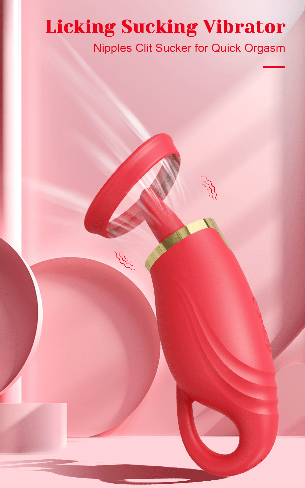 Tongue Sucking Licking Vibrator for Women Clitoris Vacuum Sucker Stimulator Oral Vagina Nipples Vibrating Female Adult Sex Toys