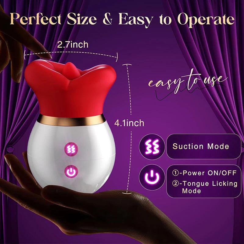 3 in 1 Tongue licking Vibrator Clitoris Nipple Stimulator Massager Vagina Mouth Biting Masturbators Adults Sex Toys For Woman