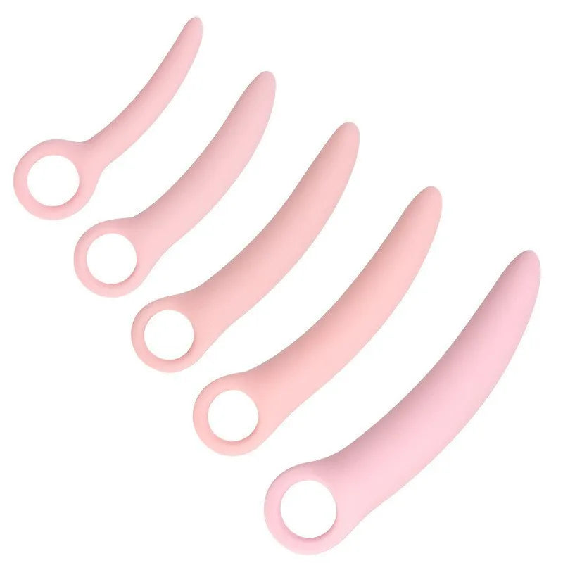 Silicone Pelvic Floor Muscle Dilator Trainer Set,Pelvic Wand Massager for Women，Pelvic Floor Strengthening Device